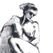 Reticence – Charcoal on Paper | SOLD